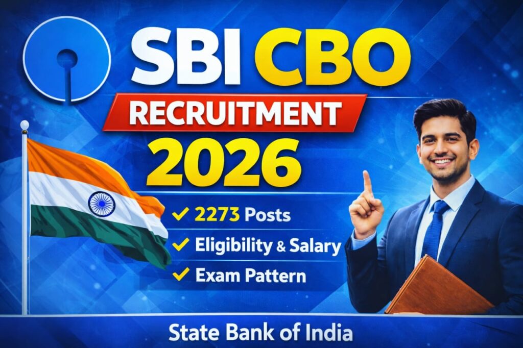 State Bank of India (SBI) Circle Based Officers (CBO) Recruitment 2026